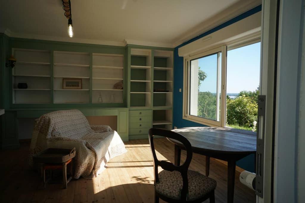 Appartement Avec Vue Panoramique Sur L'Estuaire De La Gironde Plassac  Exterior photo